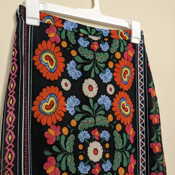 Show Me Your MuMu Mick Double Slit Skirt in Mexicali Size Small - Picture 7 of 11